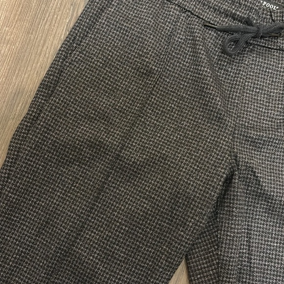 Houndstooth Drawstring Trouser - Picture 2 of 5